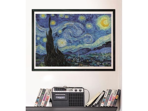 Clementoni HQC Museum 37065 palapeli, 1000 palaa, The Starry Night C
