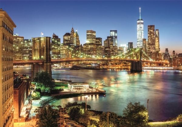 Puslespill HQC Brooklyn Bridge Lights, 6000 brikker