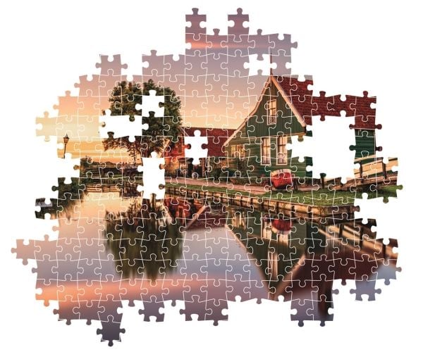 Clementoni Pussel Compact Zaanse Schans 1500 bitar (31734)