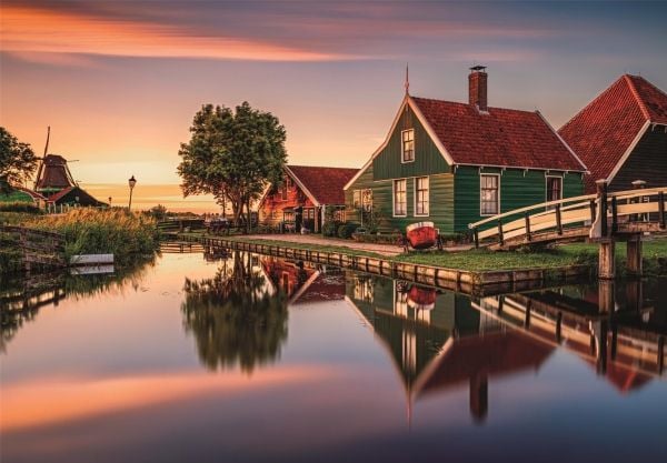 Pussel HQC Zaanse Schans, 1500 bitar