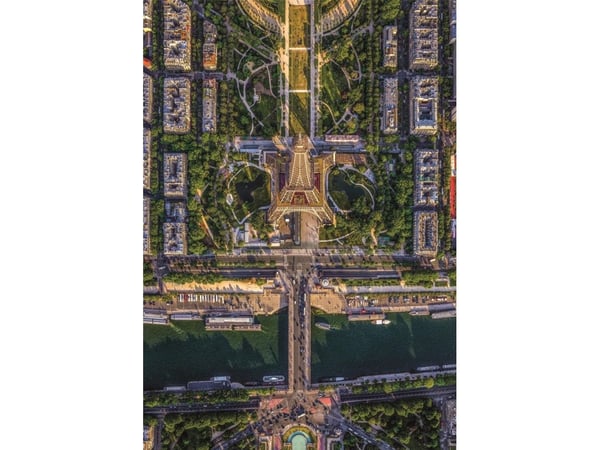 Clementoni Puslespil HQC Flying over Paris, 1500 brikker