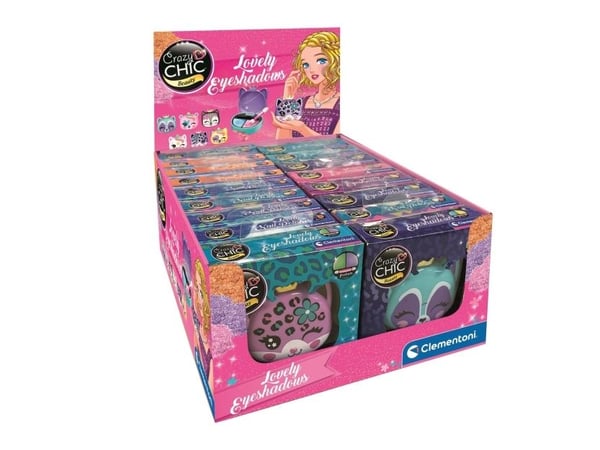 Clementoni Crazy Chic 18848, Sminkesett for barn, 6 år, Flerfarget