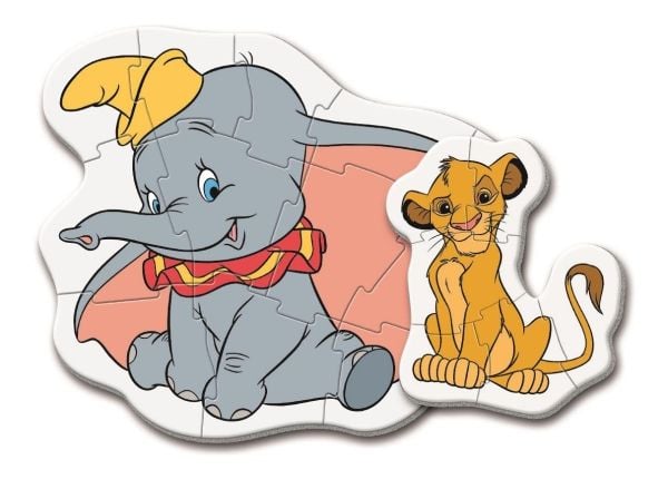 Puslespill, mitt første, Disney Classics, 3-6-9-12 brikker
