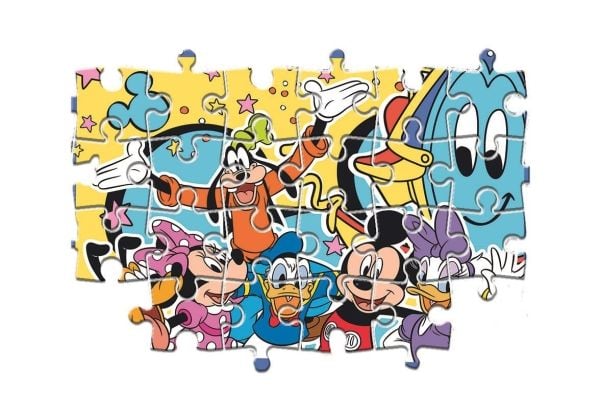 I-24791 Impulse Puslespill, Mickey New, 2x20 brikker