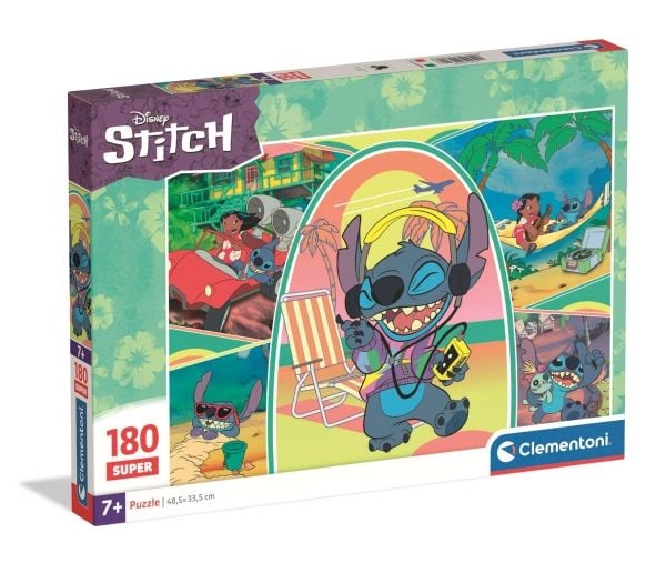 Clementoni Puzzle Super Disney Stitch 180 deler (29800)
