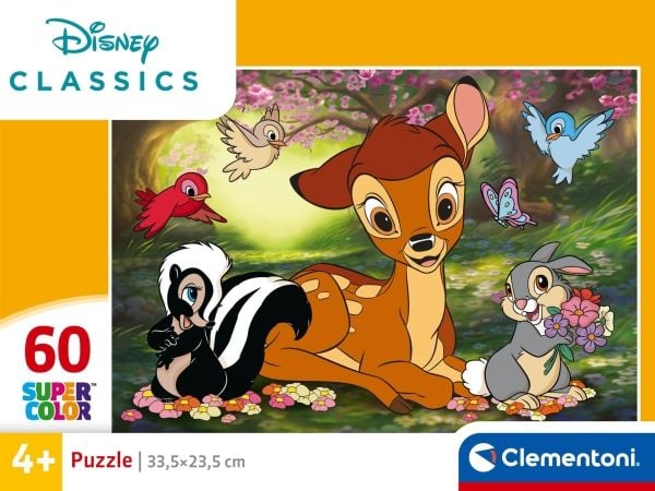 Clementoni Puslespil Disney Classic, 60 brikker
