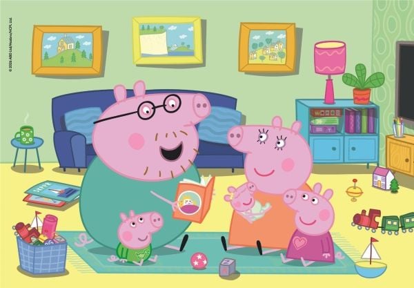 Clementoni Puslespil Peppa Pig, 60 brikker