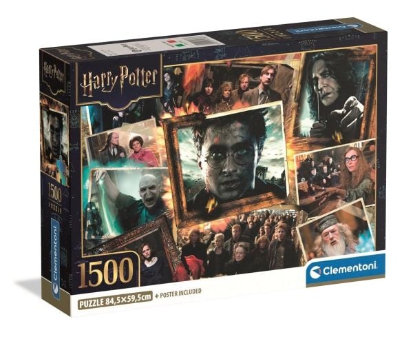 Clementoni puslespill HQC Harry Potter - 1500 brikker
