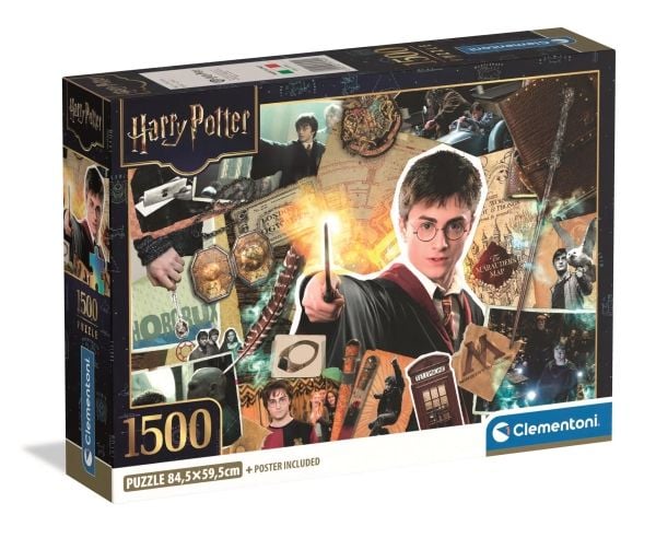 Clementoni Puslespil HQC Harry Potter, 1500 brikker