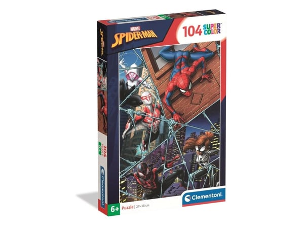 Clementoni Puslespil Spider-Man, 104 brikker