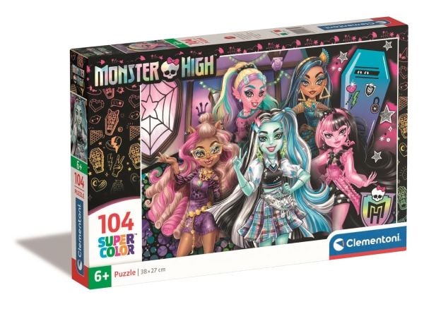 Pussel 104 Super Color Monster High