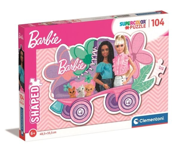 Clementoni Puslespil Barbie, 104 brikker