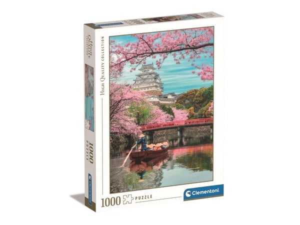 Clementoni Puslespil HQC Himeji Castle in Spring, 1000 brikker