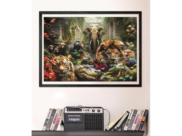Clementoni Puslespil HQC Mystic Jungle, 1000 brikker