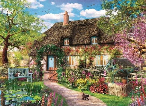 Clementoni Puslespil HQC The Old Cottage, 1000 brikker