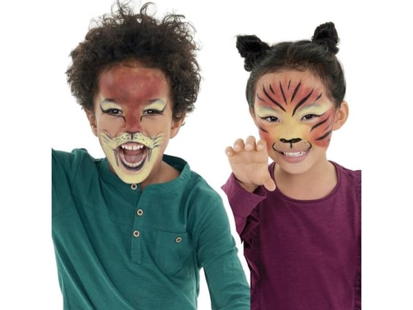 Carioca MASK UP ANIMALS, Ansiktssminkemaling, Gutt/Jente, 3 stykker