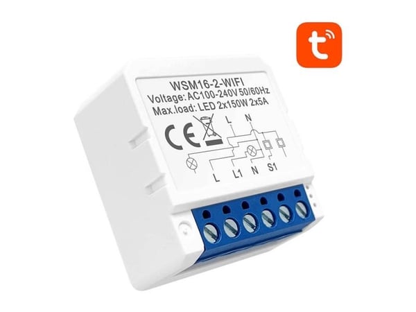Avatto smart inbyggnadsbrytare Wi-Fi WSM16-W2 TUYA