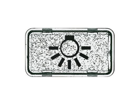 ABB 2622 LI-101, Kansi, Läpinäkyvä, IP44, 10 mm, 6,2 mm, 18 mm