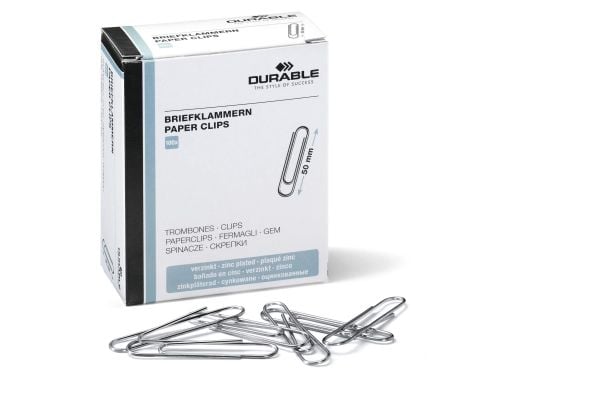 Durable 122425, Metall, Zink, 50 mm, 100 stykker