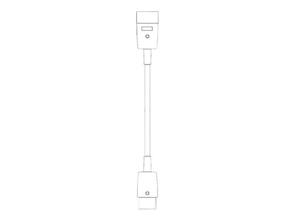jatko-ohjaamo H05VV-F 3G1,5,bk L:1,0m,C20/C19