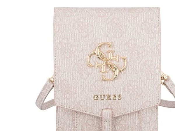 Guess veske GUWBG4GFPI rosa/rosa 4G stor logo