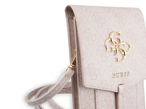 Guess veske GUWBG4GFPI rosa/rosa 4G stor logo
