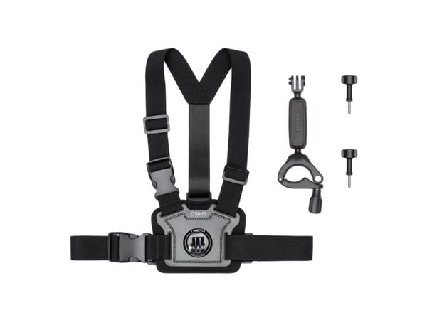 DJI Osmo - Stödsystem - styrstångsmontering - styrstång, cykel, på huset - för DJI Action 2, Osmo Action, Osmo Action 2, Osmo Action 3, Osmo Action 4