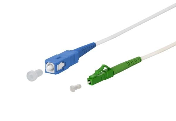 METZ CONNECT OpDAT patchkabel, SC-S/LC-S APC OS2, 15 m METZ CONNECT OpDAT patchkabel, SC-S/LC-S APC OS2, 15 m