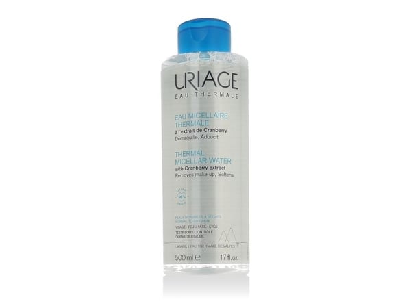 URIAGE_Thermal Micellar Water meikinpoistoaine normaalille ja kuivalle iholle 500ml