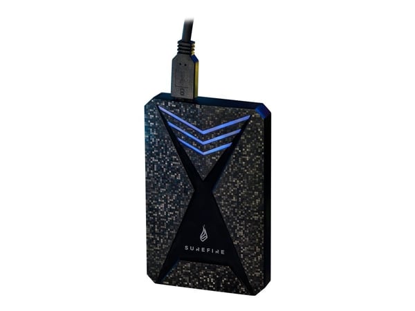 Verbatim SureFire - Harddisk - 1 TB - ekstern (bærbar) - USB 3.2 Gen 1 - svart