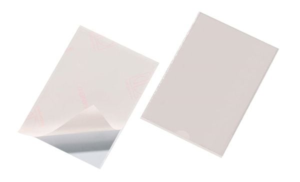 Durable Pocketfix, 105 x 148 mm (A6), Gjennomsiktig, Topp, 150 mm, 110 mm, 25 stykker