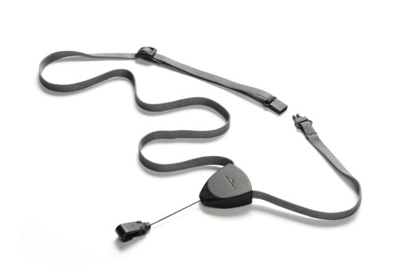 Durable FLEX, Passerkortssnodd, Svart, Grå, 10 styck, ABS synthetics, 50 cm, 8 mm