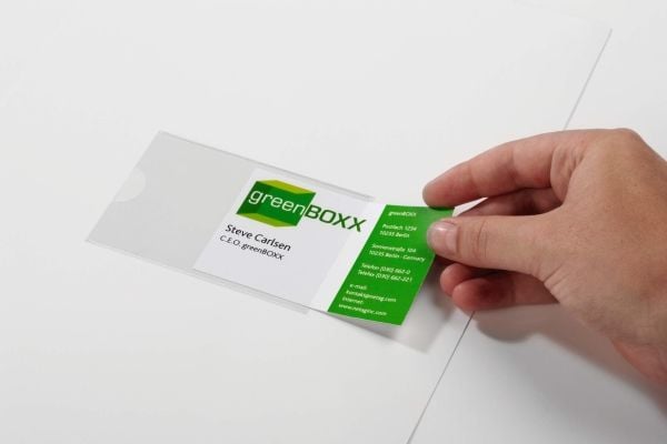 Durable Pocketfix, Läpinäkyvä, 1 korttia, 57 x 90 mm, 93 mm, 62 mm, 100 kpl