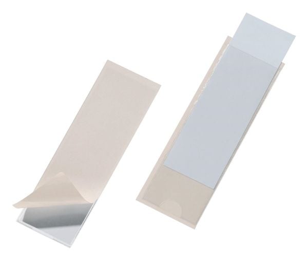 Durable 8074-19, Läpinäkyvä, PVC-muovi, 40 mm, 125 mm, 10 kpl
