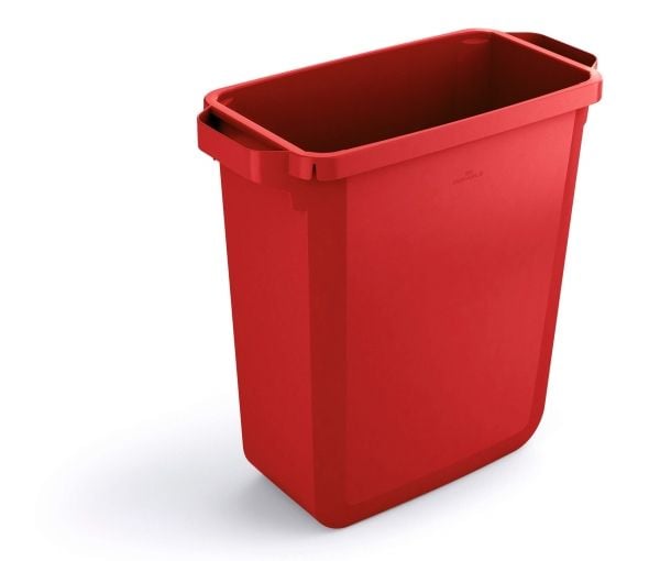 Säiliö 60ltr L59xW28.2xH60cm elintarvikekäyttöön tarkoitettu muovi punainen,1 kpl