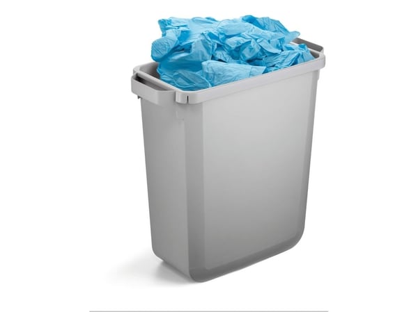 Plastbeholder 60 ltr fødevaregodkendt plast rød,stk