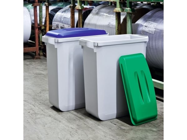 Plastbeholder 60 ltr fødevaregodkendt plast rød,stk