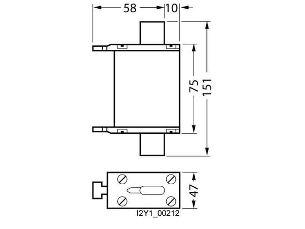 Siemens 3NA6244 Sikringsindsats Sikringsstørrelse = 2 250 A 500 V 3 stk