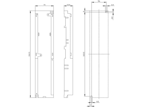 Siemens 3RA2942-1AA00 Adapter för huvudskena 1 st