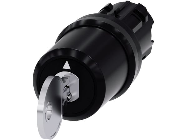 Siemens 3SU10005BN210AA0 3SU1000-5BN21-0AA0 Avainkytkin 2 x 45 ° IP66, IP67, IP69/IP69K 1 kpl
