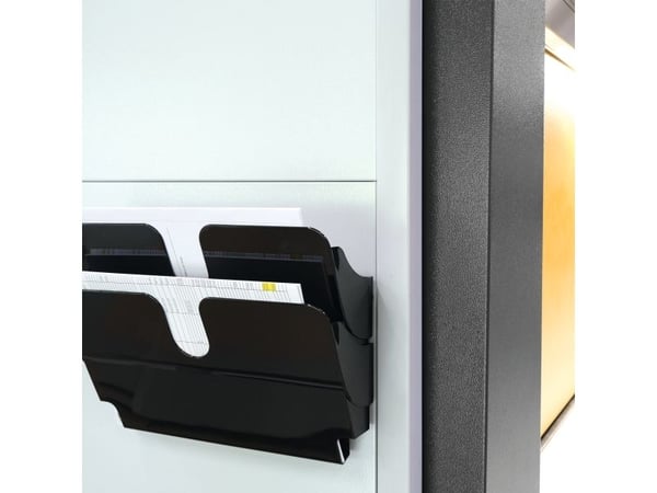 Durable Flexiplus, 2 galler, Svart, A4, 340 mm, 105 mm, 270 mm