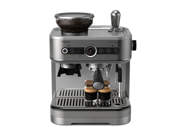 Philips PSA3218/01, Espressomaskin, 2,5 l, Kaffebönor, Inbyggd kvarn, 1350 W, Rostfritt stål
