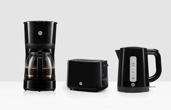 OBH Nordica 2296, Droppande kaffebryggare, 1,5 l, Malat kaffe, 1000 W, Svart