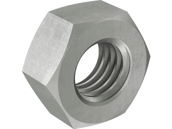Fischer 537690, Sekskantmutter, DIN 934, 50 stykker