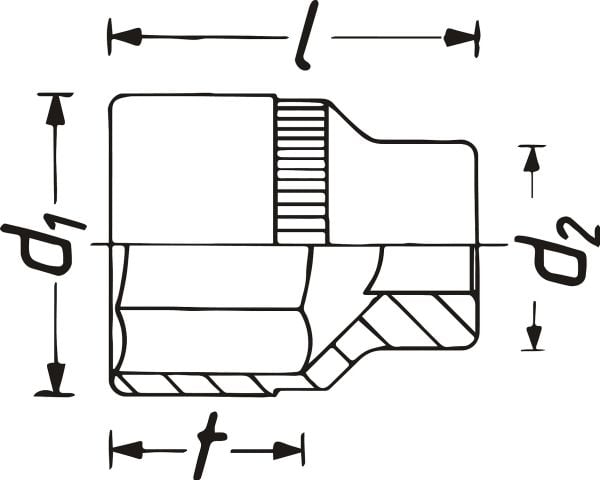 HAZET 900Z-17, 1 stykker
