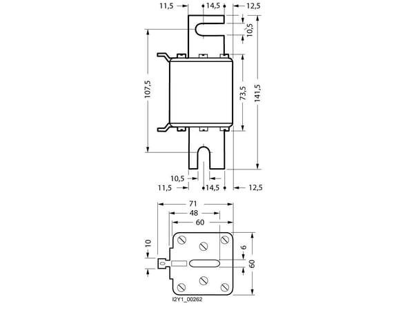 Siemens 3NE4337 Sikringsindsats Sikringsstørrelse = 2 710 A 800 V 1 stk