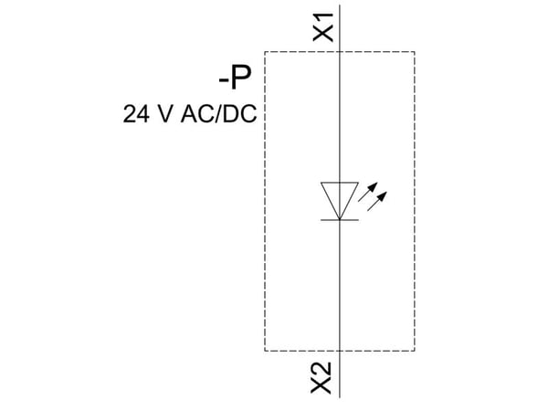 Siemens 3SU1152-6AA20-3AA0 Ljusdetektor 1 st