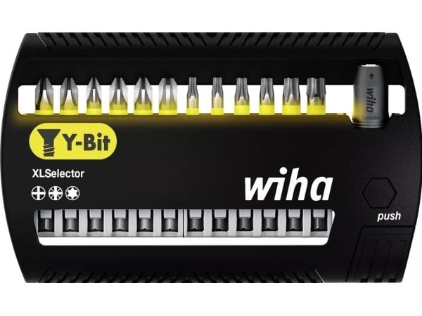 Wiha 41834 Bittipaketti 31 kpl Phillips-lastaleikkuri, Pozidriv-lastaleikkuri, TORX Plus