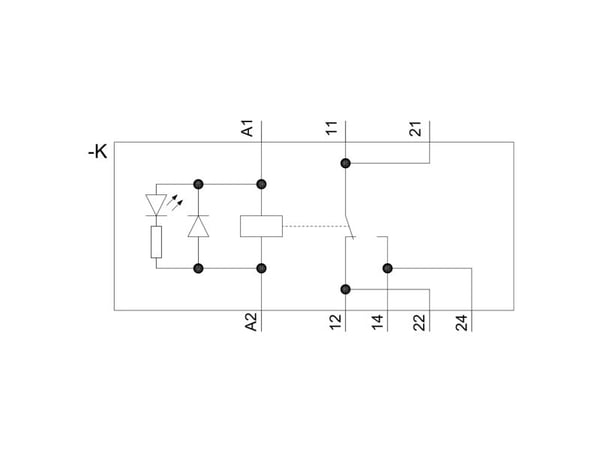 Siemens-pistokerele 1 kpl LZS RT3D4L24, IP20, 85,5 mm, 103 mm, 77,5 mm, 60 g