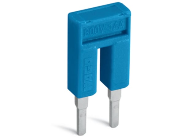 Wago 2000-402/000-006, Blå, 25 styck, 5,9 mm, 4,1 mm, 19 mm